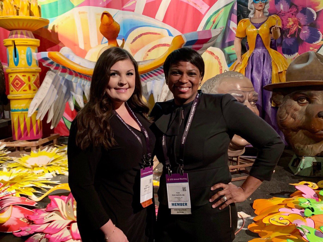 Meg_Evans1's tweet photo. Grateful to @WomenInThoracic for connecting me with incredible mentors like @DrRianCharles and many others through the WTS Scholarship program. STS 2020 ➡️ 2023 #STS2023 @STS_CTsurgery https://t.co/SQEOaiVMtn