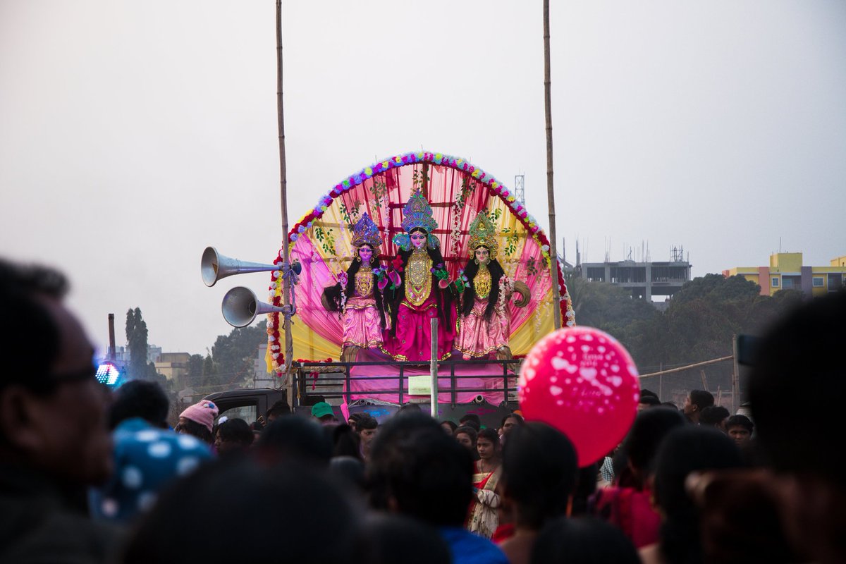 Traditional Tusu fair celebration in East Singhbhum district of Jharkhand.

#dekhohamarajharkhand #visitjharkhand #tusumela #tribalfair
@VisitJharkhand @tourismgoi @HemantSorenJMM