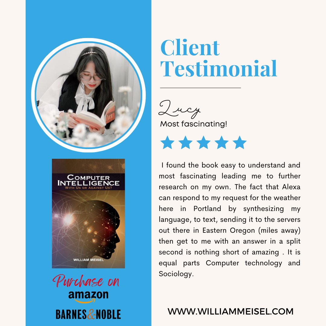 BillMeisel's tweet photo. You will find the book both easy to grasp and fascinating, prompting you to conduct an additional study. It combines computer science and sociology.
.
Check this out: https://t.co/U5MaG2H34E
.
#partnership #computer #human #computertechnology #humancomputerinteraction https://t.co/dWDUdyWwnE