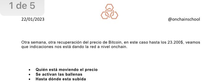 On Chain Report📄

- Quien está moviendo el precio? 

- Se activan las ballenas 

- Hasta donde puede llegar está subida?