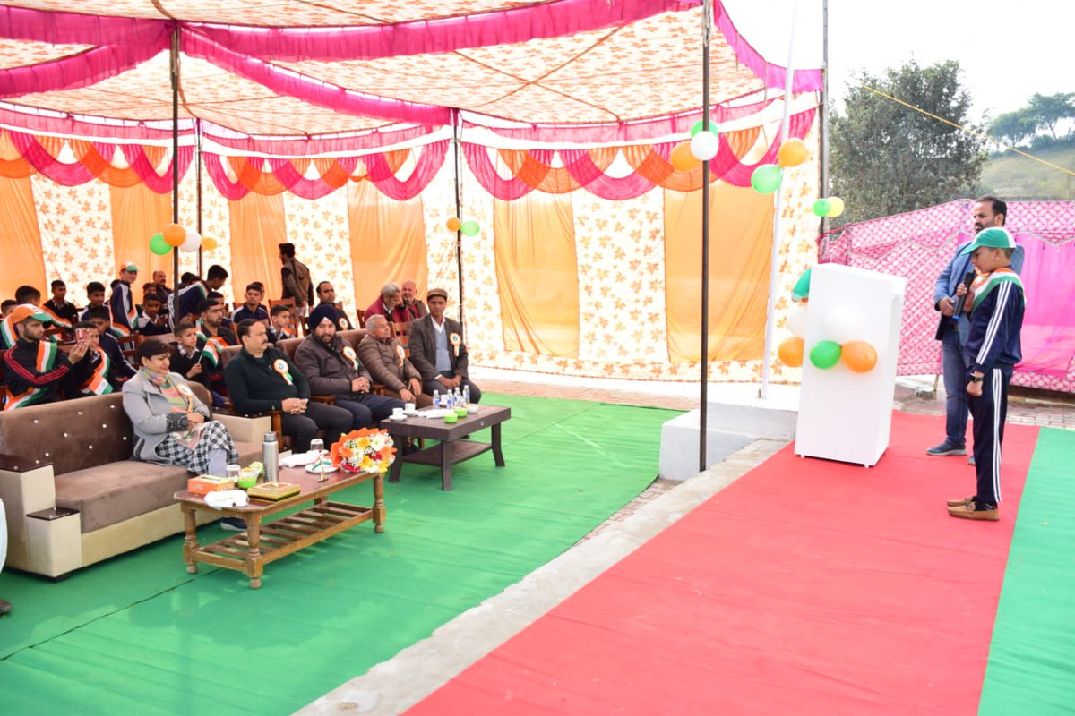 dcsambaoffice's tweet photo. #WeekLongCelebrations
#AzadiKaAmritMahotsav
Series of events being organized as part of Republic Day Celebrations 2023 in #Samba
Songs, cultural programme marks the upcoming #RepublicDay2023 celebrations at Govt. Gujjar & Bakarwal Boys Hostel #Samba
@diprjk
@OfficeOfLGJandK https://t.co/i61LWkjf8Y