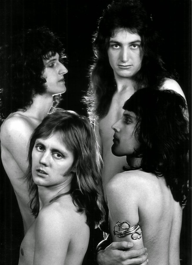 Queen, 1973. Photo by Mick Rock.