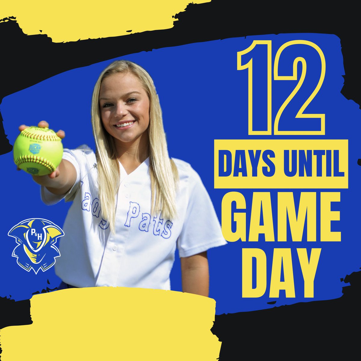 P&amp;H Softball is 12 days away from Game Day with Infielder, Bethany Martz! 🤩

#PHamily | #Team8 | #GoPats