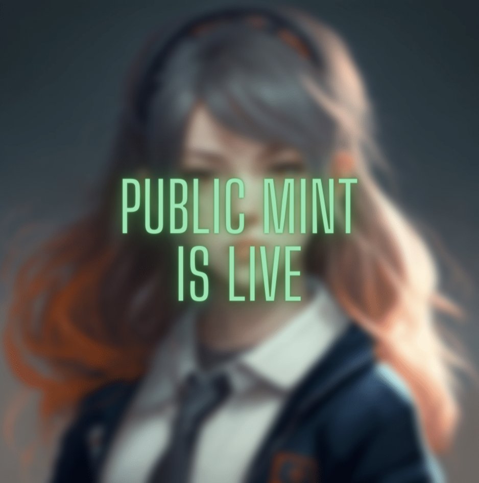 Public mint is live! 🕊️

Mint here: fair.xyz/collection/Ten…
Or via contract: etherscan.io/address/0x1d07…

Some Alpha dropping soon!🤫
#NFTs #NFTCommunity #MintingNow #AI #mint #AIart