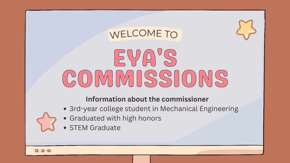 eyaacomms's tweet photo. Hello! I’m a 3rd-year student of Engineering accepting academic commissions. I am open to rush and non-rush academic commissions. Feel free to dm me for inquiries. https://t.co/w9KNkvlGwA