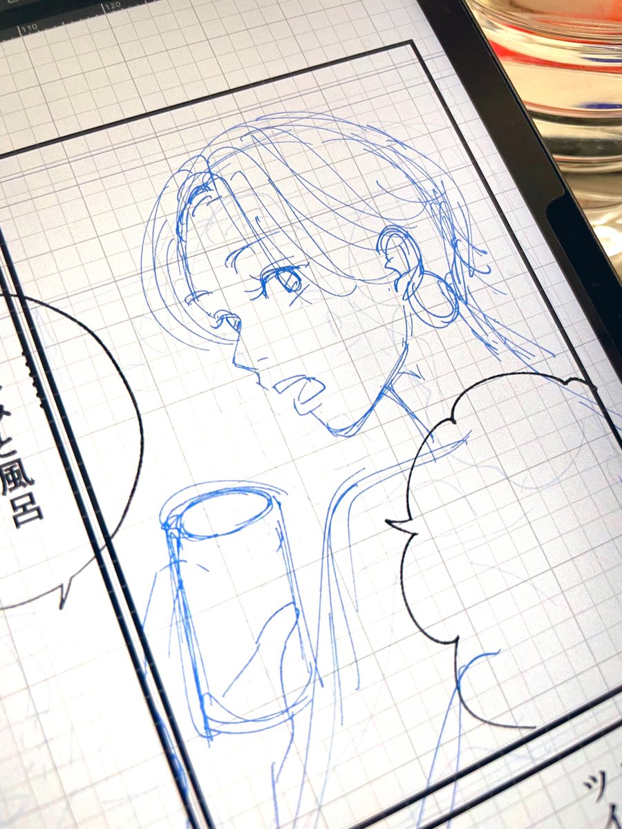 漫画だと自分じゃできない髪型や服装をさせられるのが楽しいですよね…へへ…(センターパートのハンサムショート)

#SevenSeaStories https://t.co/xNb2nE4epM