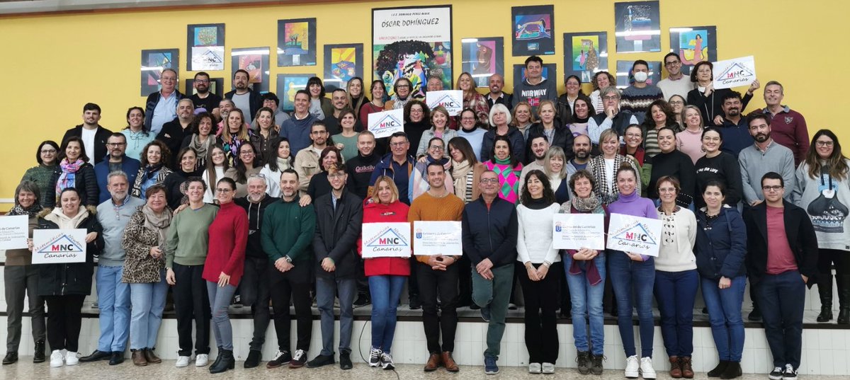 EducacionGobC's tweet photo. ➡92 docentes participaron la pasada semana en el curso “Didáctica del Pensamiento Computacional” impartido por Belén Palop, Luis Rodríguez y Juan José Santa Engracia, en el marco de la acción “Matemáticas Newton Canarias”

📌IES Domingo Perez Minik https://t.co/3JCGw81XW1