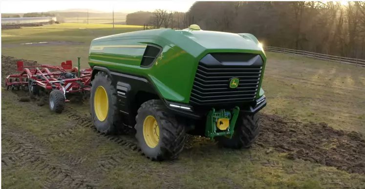 Depuis des années nous rêvons de voir apparaître une solution économique pour augmenter la productivité de main-d'œuvre agricole sans pénaliser la rentabilité économique. Les robots fleurissent. Des concepts se fanent quand d'autres émergent. Petit thread "Robot attracteur" 
1/5
