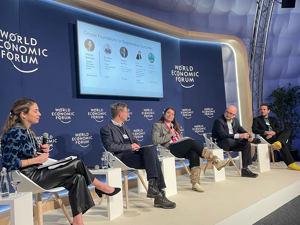 Last week at <a href="/wef/">World Economic Forum</a>, I engaged in conversations around the role of mining in society – about our commitment to improving people’s lives through health and collaborative development, and our future role in shaping discussions around the just energy transition and circularity.