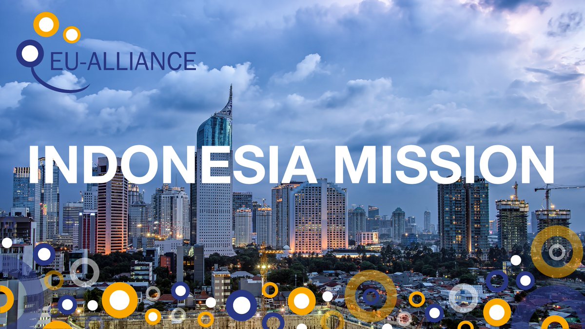 In exactly one week our consortium and delegation will be in Jakarta, kicking off the activities for the #mission in #Indonesia.

We are look forward to share with you more results!

clustercollaboration.eu/community-news…

#eu #alliance