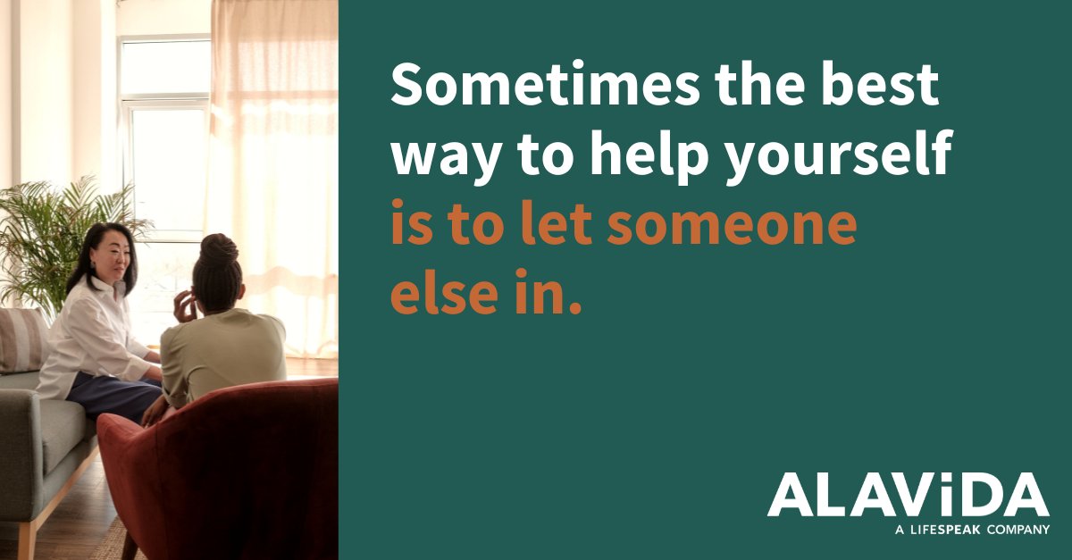 January is #MentalWellnessMonth. Here’s how to ask for help when you’re struggling. resources.alavida.com/reaching-out/