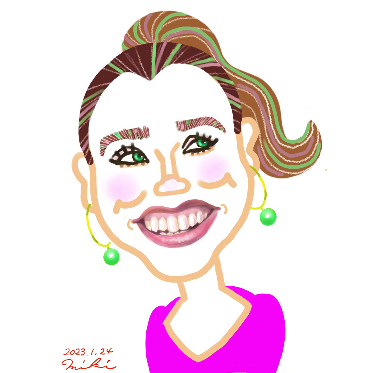 あと６人描く🌟#イラスト　#似顔絵　#illust #illustration #illustrations #artist #artchallenge #actress #isca #iscacaricatures #caricature #caricatures #sketch #drawing #drawings #haleylurichardson #caricatureresolution2023 #disitalart