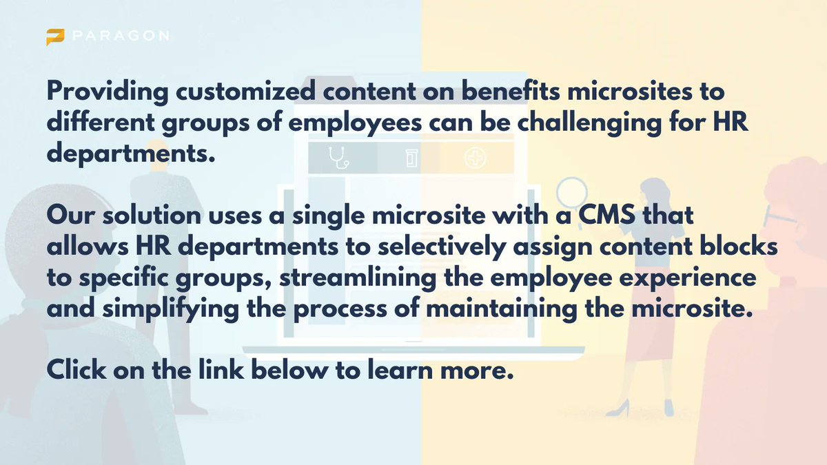 Streamline Employee Access to Benefits Information with Customized Content - now on the Paragon blog. buff.ly/3ZUPWM6