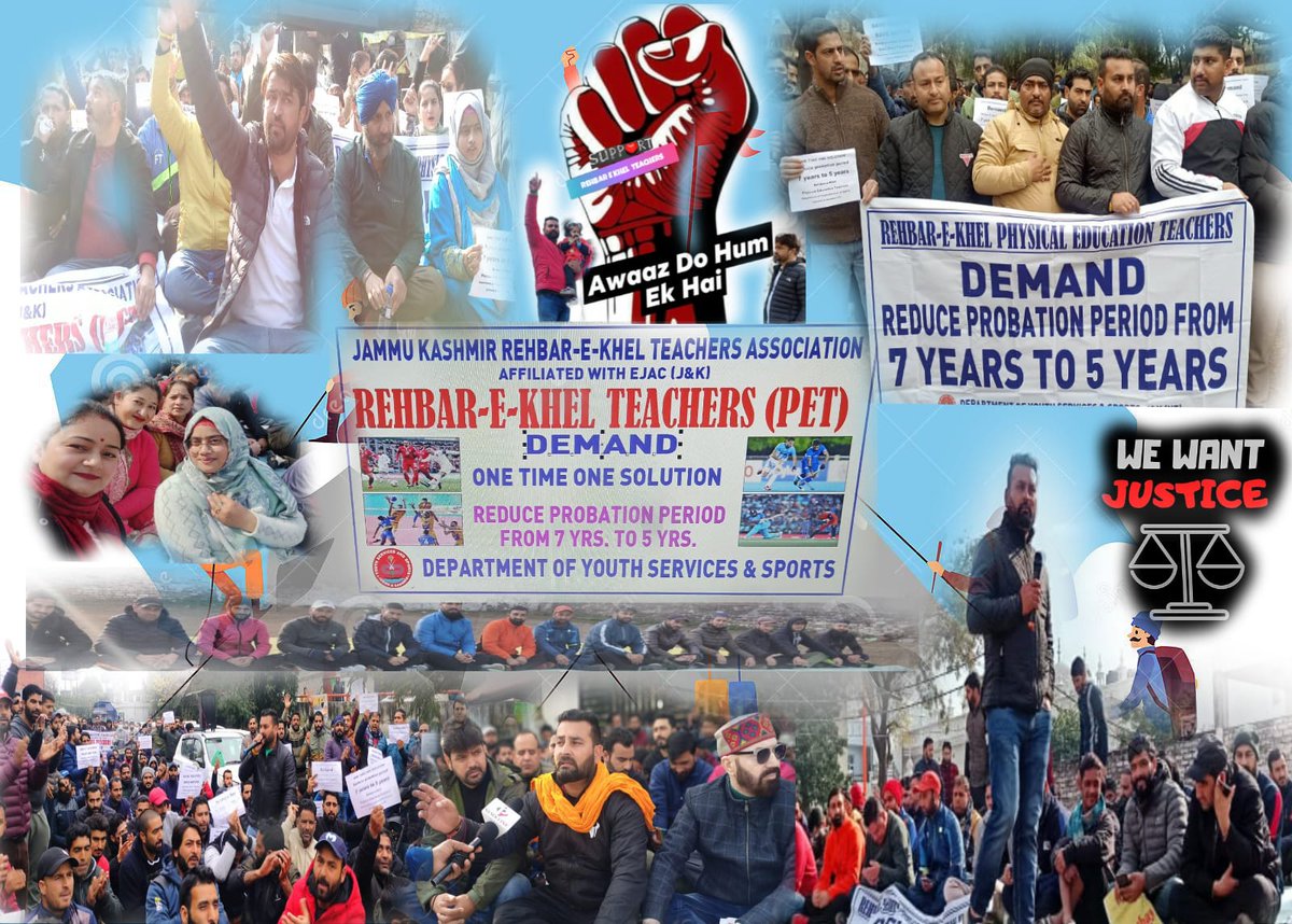 NAunjaum's tweet photo. @BJP4JnK @pathania_rs @ChVikas80 JUSTICE FOR REHABR-E-KHEL PHYSICAL EDUCATION TEACHERS OF JAMMU AND KASHMIR.. https://t.co/6rlr48iPcp