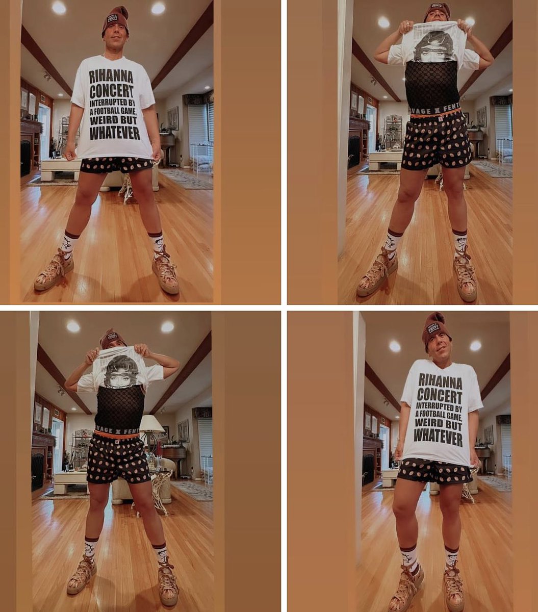 The only thing that matters in 20 days is <a href="/rihanna/">Rihanna</a>   Thank you <a href="/SavageXFenty/">Savage X Fenty by Rihanna</a> for my amazing fits 🏈🏈🏈🏈❤️❤️❤️❤️ #Rihanna #Halftime #RocNation #SavageXGameDay #SavagexFenty ✅✅✅✅