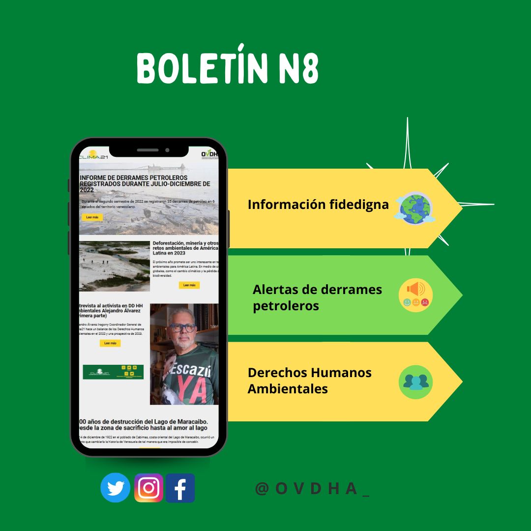 OVDHA_'s tweet photo. 📣 ¡Ya está aquí el 8vo Boletín! 📣

🖱Ingresar a nuestra web y ve lo que trae nuestro último Boletín

🎋📩 
https://t.co/jpsZbaQeyv

📱📲 Comparte y difunde☀️ https://t.co/VGdBsNfz32