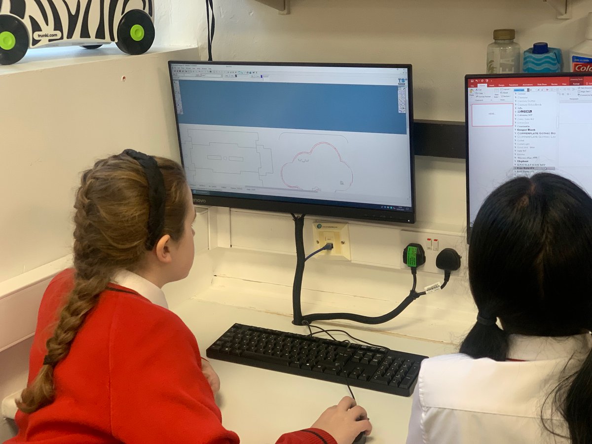 NULS_Prep's tweet photo. It was computer time for our Year 6s in their Prep Way D&T lesson this afternoon! The group were working on their own CAD drawings, led by our expert @DT_NULS Teachers, and it was brilliant to see so many wonderful designs! #PrepWay #WeareNULS https://t.co/8SQmh2ZKBK
