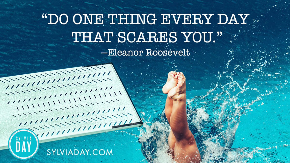 Hold your breath and plunge boldly! 🏊🏼‍♀️

#MotivationalMonDAY