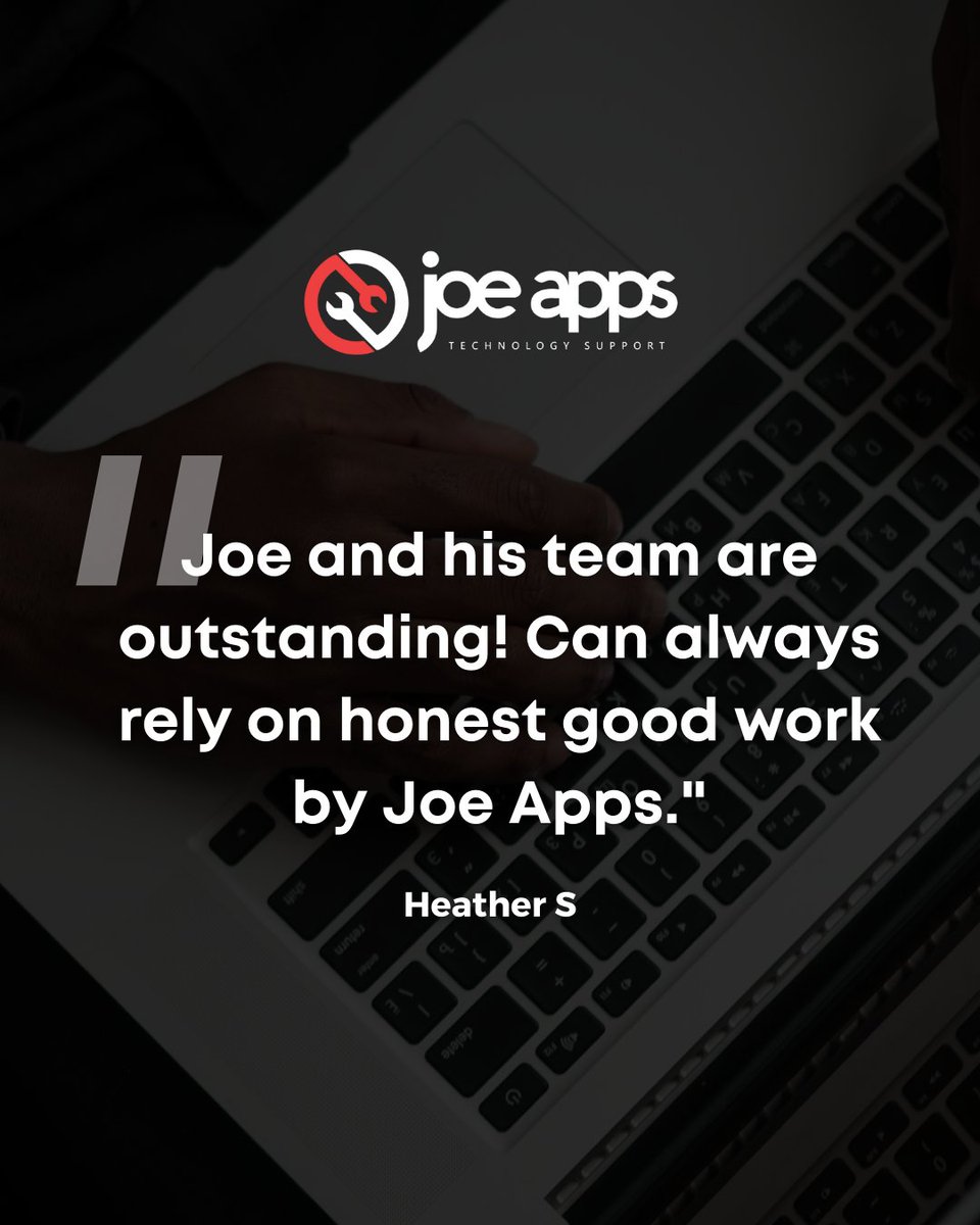 JoeAppsSupport's tweet image. We are extremely thankful for the community we have built and the clients that trust us with their technology needs. ❤️
We look forward to continuing these relationships in 2023 and can’t wait to see where this year takes us!
#TechSupport #Technology #TechnologyProblems