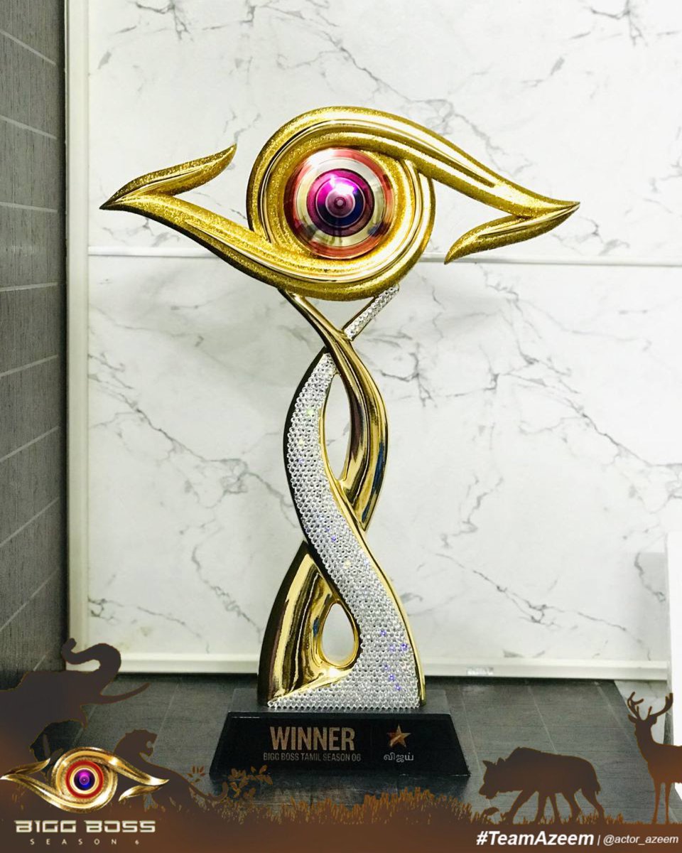 actor_azeem's tweet photo. 11 Nominations ❎
1 Trophy ✅

#Azeem #TeamAzeem #MakkalNayaganAzeem #BiggBossTamil #BiggBossTamil6 #VijayTelevision #DisneyPlusHotstarTamil https://t.co/ne3eXvirXS