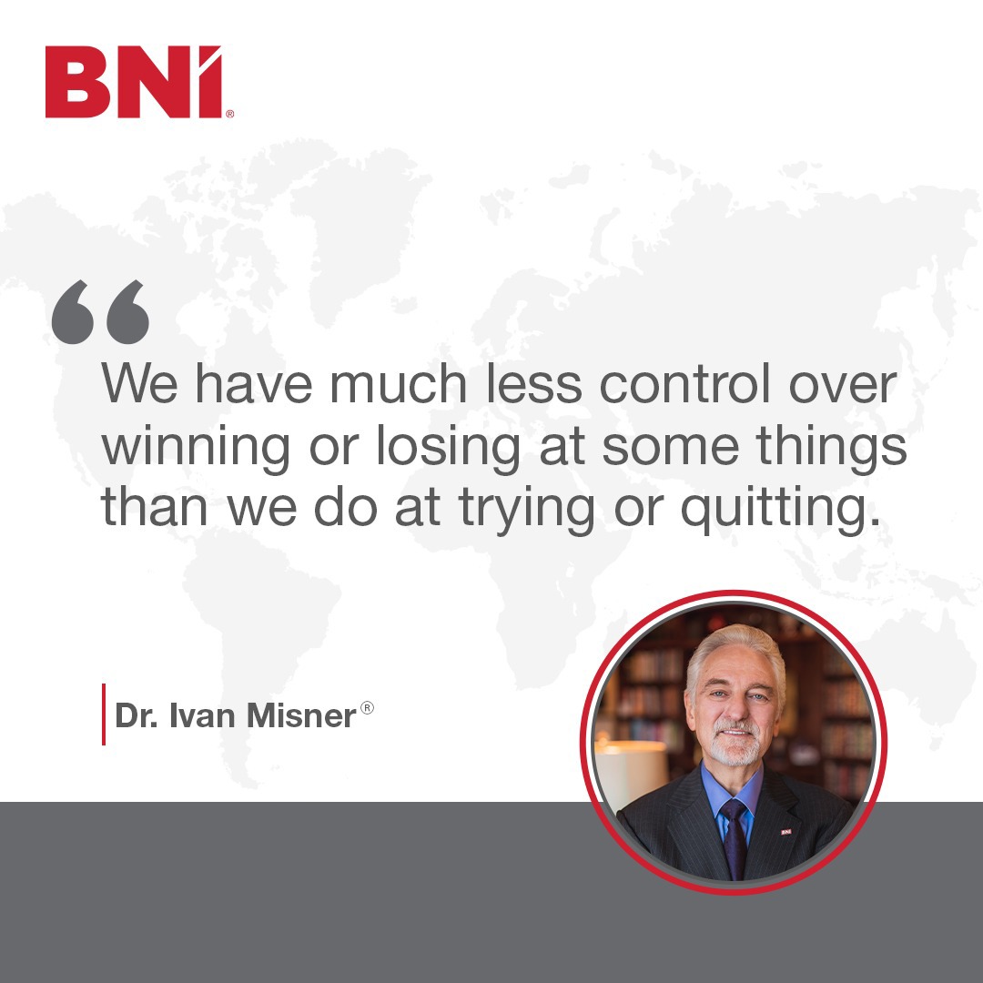 A good quote for the new week .....