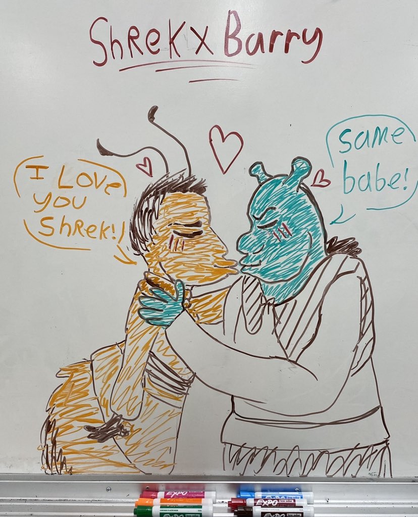 I often wonder if I’m the reason that I have no friends, but if I can create such masterpieces as these it’s clearly not my fault 🙄
#bacon #shrek #barrybbenson #beemovie #LGBTQ