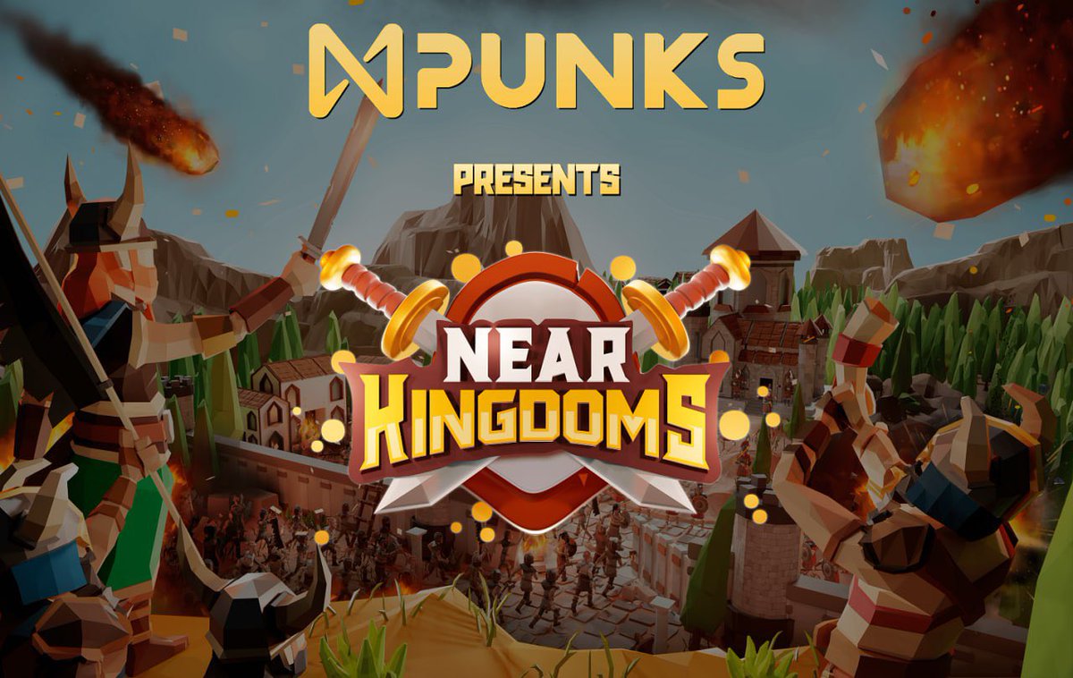 near_punks's tweet photo. ⚔️NPunks introduces 😎

Get ready for an epic adventure! Near Kingdoms @nearkingdoms, the big strategy game for mobile devices, built on the #NEAR blockchain with #P2E mechanics. Explore, expand, exploit, and exterminate to shape the fate of your kingdom🔥 

#Ethereum  #NFTs https://t.co/hbWlfARmYH