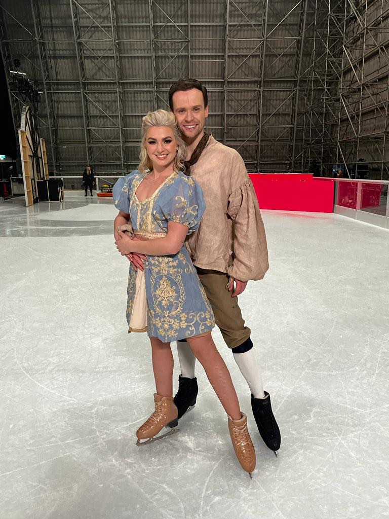 ice_sheffield's tweet photo. Sheffield stars shine in the new series of Dancing on Ice! 

It's been a fantastic first 2 weeks for iceSheffield coach @Mark_Hanretty and partner Carly and Sheffield-born @olivia_smart and her partner Nile.

Read full story 👇 

https://t.co/CxfvuIA7kS https://t.co/hBpW4DqVe5