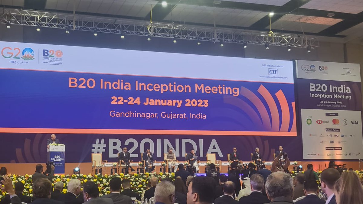 Deloitte India on Twitter "Take a look at the B20 inception meeting