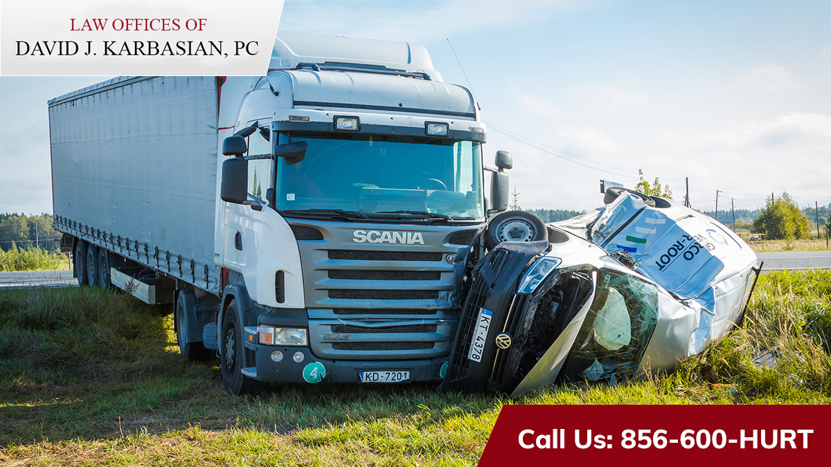Many #TruckingAccidents are caused by #OverloadedTrailers or imbalanced loads. You may be able to sue the cargo loader if a #Truck driver lost control or rolled over a #CommercialTruck because of carelessness by the cargo loader. Call attorney David Karbasian at 856-600-HURT.