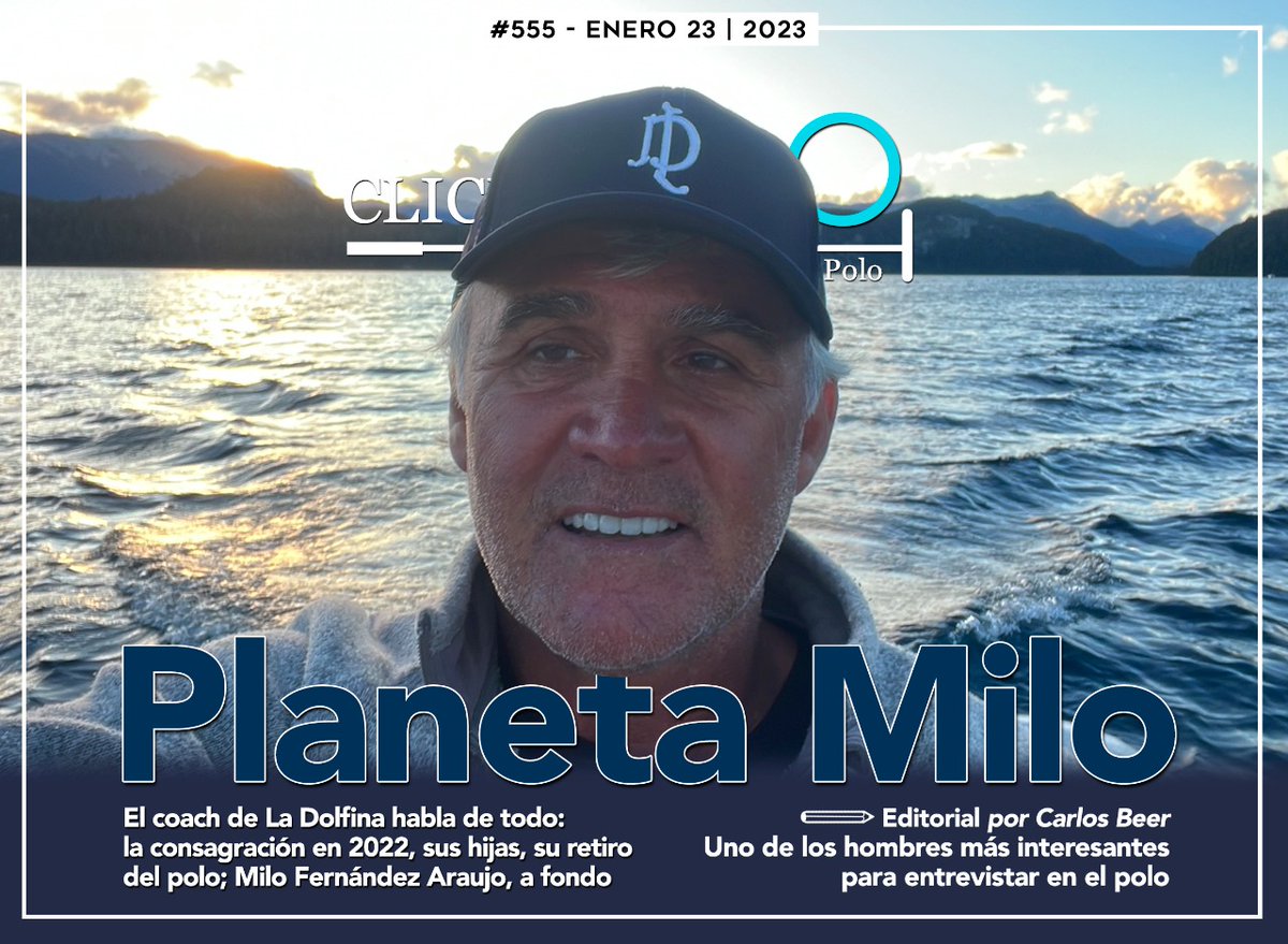 REVISTA CLICKPOLO 555! 
Tapa: Milo Fernández Araujo... 
Además, polo en La Pampa, Córdoba, Estados Unidos, Brasil y Uruguay... 
Click en clickpolo.com.ar

<a href="/LaDolfinaok/">La Dolfina</a> <a href="/pololadolfina/">La Dolfina Polo Team</a> <a href="/USPoloAssnUSA/">U.S. Polo Assn. USA</a> <a href="/uspoloassn/">U.S. Polo Assn.</a> <a href="/horseandhoof/">Horse and Hoof</a> <a href="/ACambiasoOK/">Adolfito cambiaso</a> <a href="/hpapolo/">Hurlingham Polo Asso</a> @globalpolotv