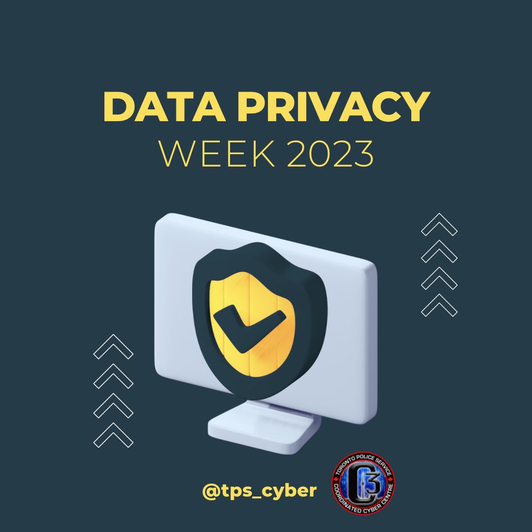 TPS_Cyber's tweet image. The last week in January is Data Privacy Week. Highlighting the impact technology is having on our privacy rights &amp;amp; underlines the importance of valuing and protecting personal information. 

This week we will be sharing tips to help you protect your privacy online. 
#DPW2023