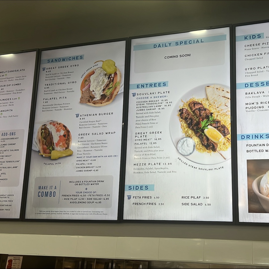signaramanmb's tweet image. #RT @signarama: Are you ready to join the digital revolution and boost your restaurant&apos;s success in 2023? Contact Signarama to speak with one of our sign experts and learn how a digital display can take your business to the next level. #digital #smallbus…