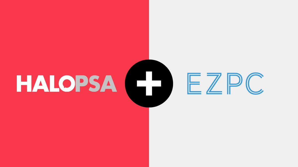 HaloPSA (@halopsa_) on Twitter photo We are happy to announce that EZPC Limited are now officially offering full HaloPSA onboarding and consultancy services for both new and existing MSPs using Halo!
Please visit ezpcltd.com/halo/ or contact halo@ezpcltd.com for more information.
#HaloPSA #EZPC We are happy to announce that EZPC Limited are now officially offering full HaloPSA onboarding and consultancy services for both new and existing MSPs using Halo!
Please visit ezpcltd.com/halo/ or contact halo@ezpcltd.com for more information.
#HaloPSA #EZPC
