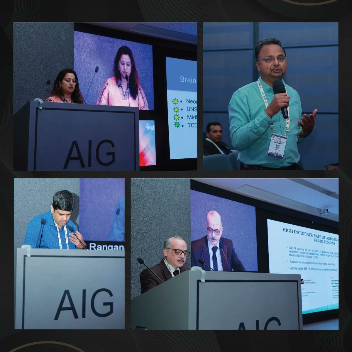 AIGHospitals's tweet photo. The 24th Annual Conference of the Indian Society of Neuroanesthesiology and Critical Care went on successfully with 350+ delegates. We are thankful to the ISNACC committee for giving us this opportunity.
#AIGHospitals #ISNACC #CriticalCare #Neuro #Conference https://t.co/rVqySNRm4x