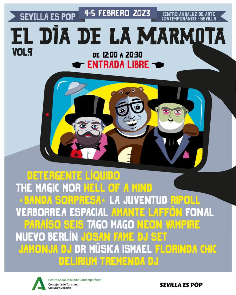 mardeprodu's tweet photo. Confirmados @LaJuventud_ en @SEVILLAesPOP https://t.co/5MQ8lsvvxU