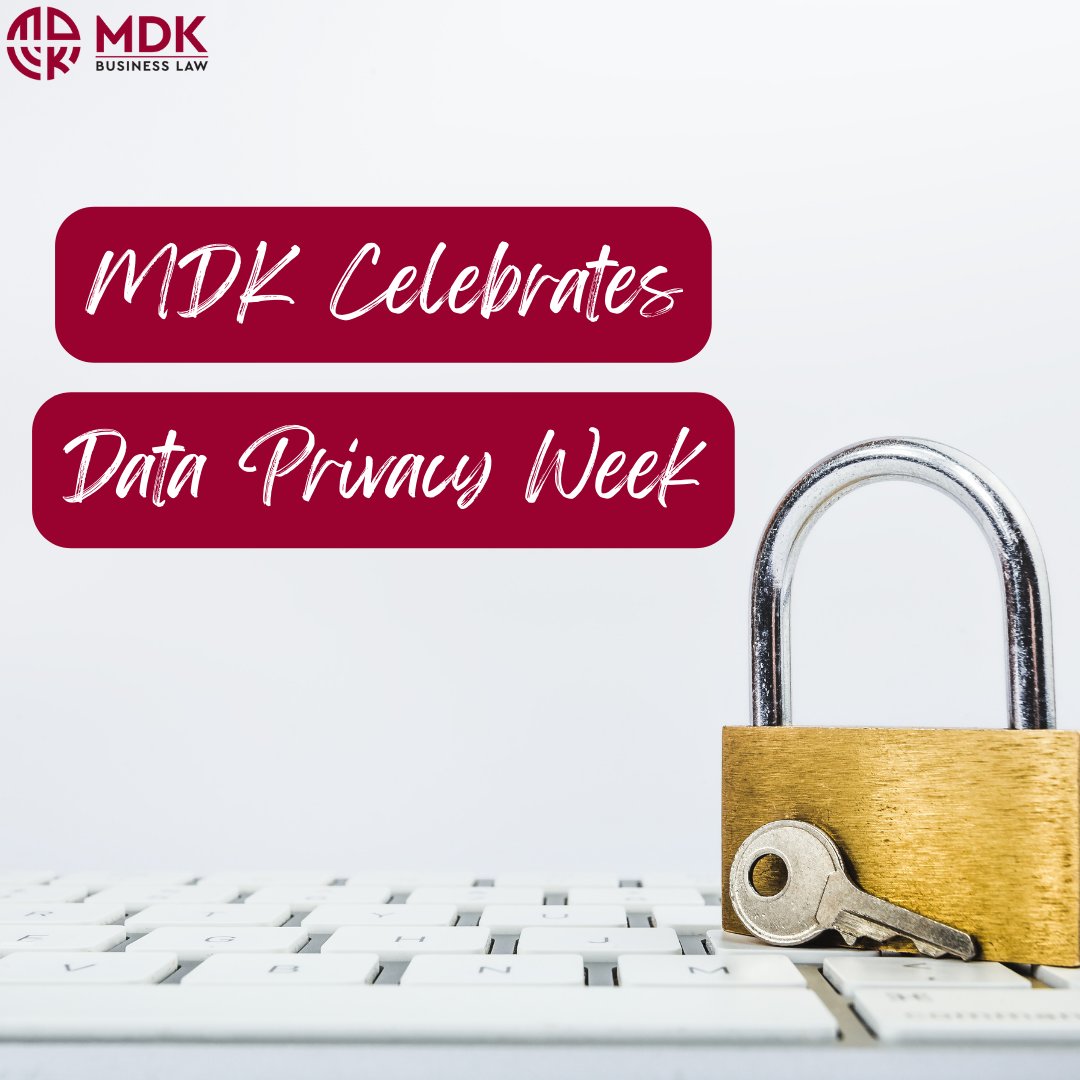 Welcome to Data Privacy Week!

Privacy may be new, but it is top of mind for consumers, businesses and regulators alike. This week we will share our insights on growing and improving your business’ privacy practices.

#IAPPcelebratesDPD #Privacy #DataPrivacy #BusinessLaw