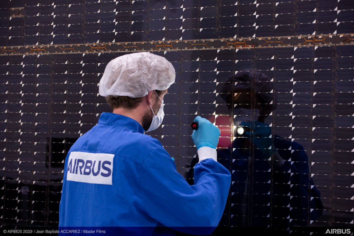 Airbus Space on Twitter "JUICE 🛰️ has the largest solar panels ever