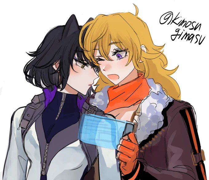 顔面近いのが描きたかった 