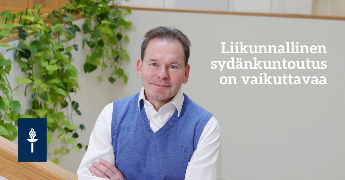 JYUsport_health's tweet photo. Sydän- ja verisuonitaudit ovat yhä yleisin kuolinsyy. Tutkimus osoittaa liikuntaan perustuvan sydänkuntoutuksen tehokkuuden. Arto Hautala @JYUsport_health ja Jari Laukkanen @UniEastFinland kertovat blogissa kuntoutuksen avaintekijät ja piilevät säästöt ❤️ https://t.co/zSCEs9e4KI https://t.co/6YubMW1C2E