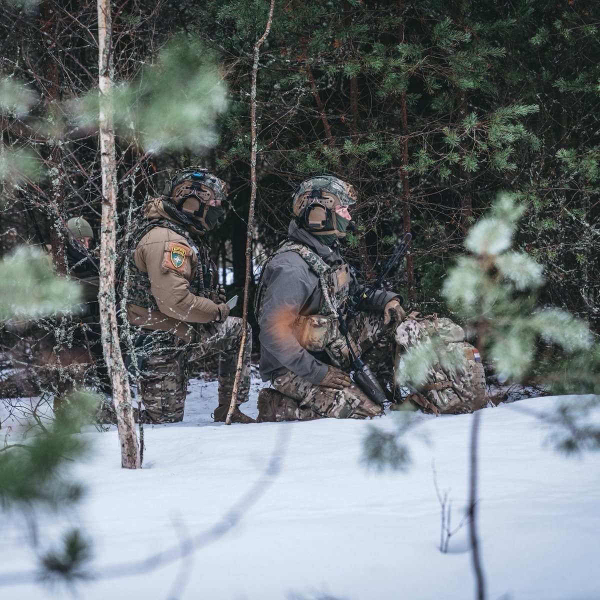 mnbg_lithuania's tweet photo. All good things come from above: In our case its the Air Support from @Team_Luftwaffe in Ämari, #Estonia. The multinational Joint Fire Support Teams of the #eFP BG 🇱🇹 train to call them in to support our troops on the ground. #StrongerTogether #WeAreNATO #AirSupport #JFST https://t.co/bc0kjWOu0j