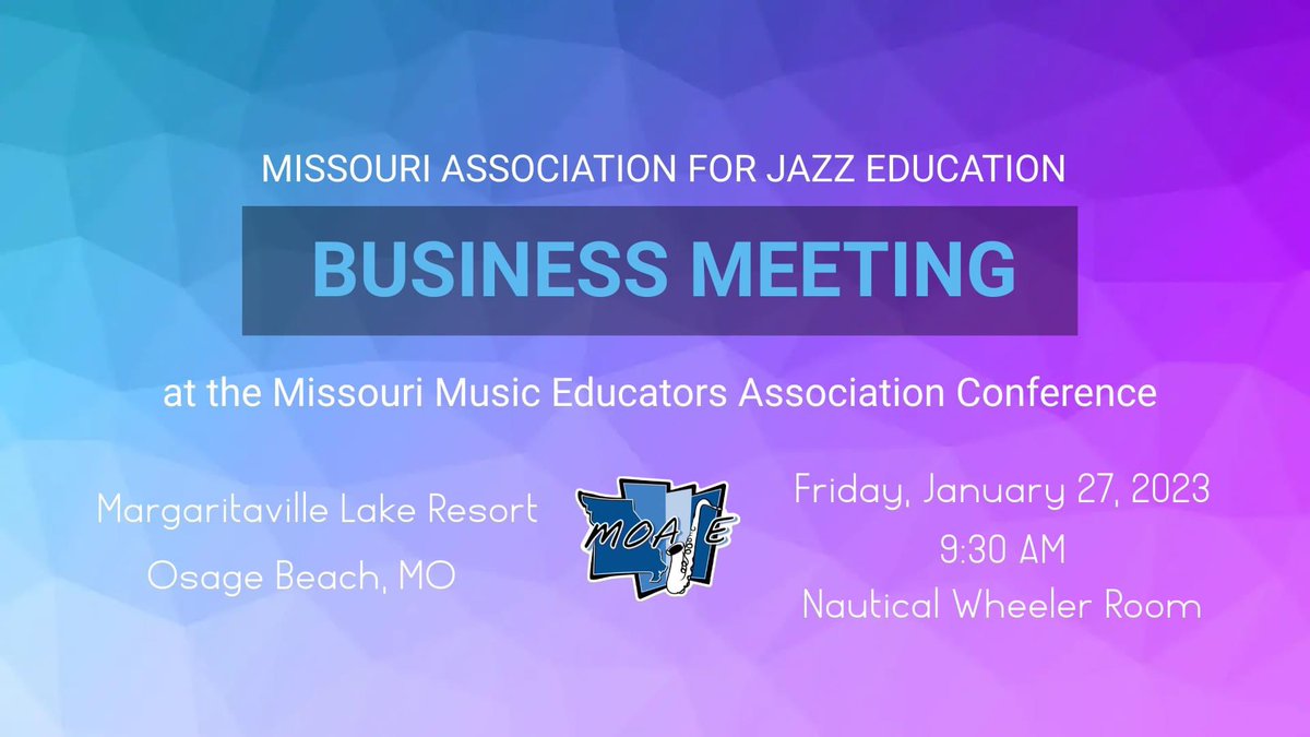 Missouri Association for Jazz Education tweet media