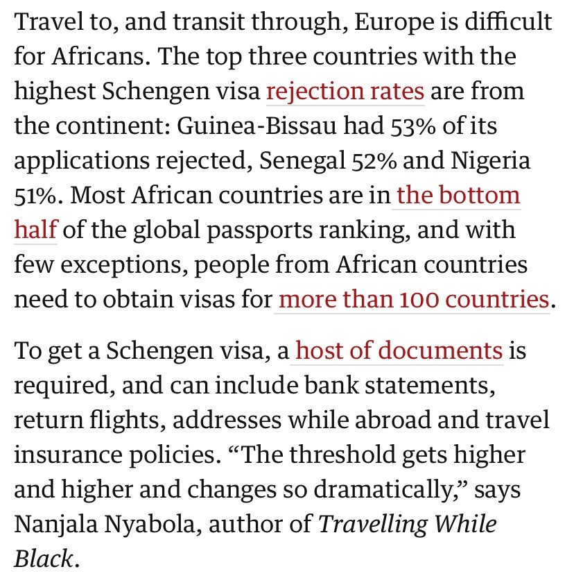 coco_em's tweet image. Hi everyone :) 
A lot to say so will summarize:
-Thank you Caroline Kimeu from @guardian for reaching out and writing this piece
- I am in a priviledged position to be able to travel for my work. Even being Kenyan in the region helps with certain documentation.