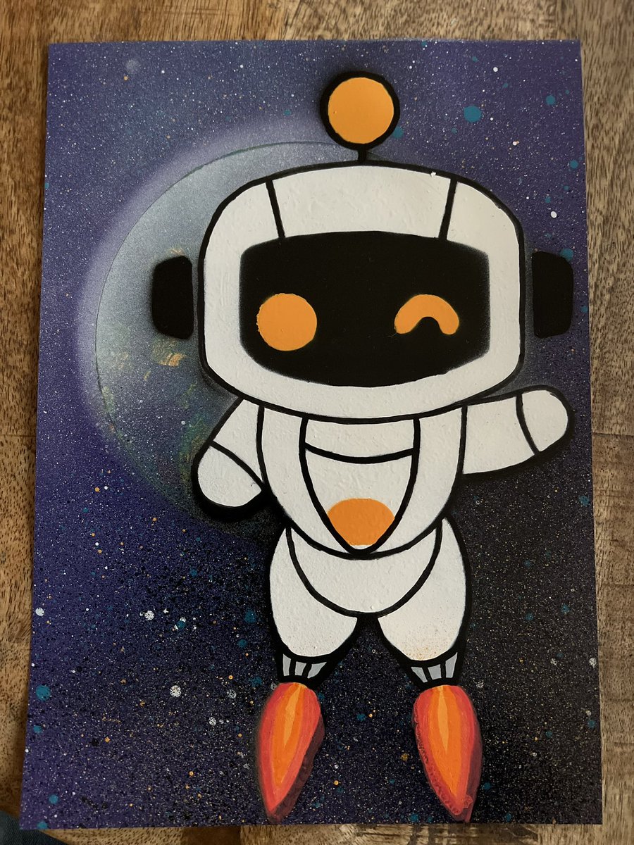 AssenPercy's tweet photo. Latest creation #graffiti #stencil #art @IndexRobo https://t.co/BSzMu9OuXM