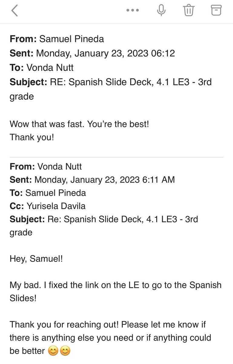 DumbleNutt's tweet photo. 🛎️Need a link fixed in Curriculum?🛎️ 🚘Need a ride because of car trouble?🚘The @iInstructIrving team has GOT YOU! We are a full service operation!  ❤️❤️ What a great way to start my week! #ThePowerOfUs https://t.co/9jJ3J1Emv0