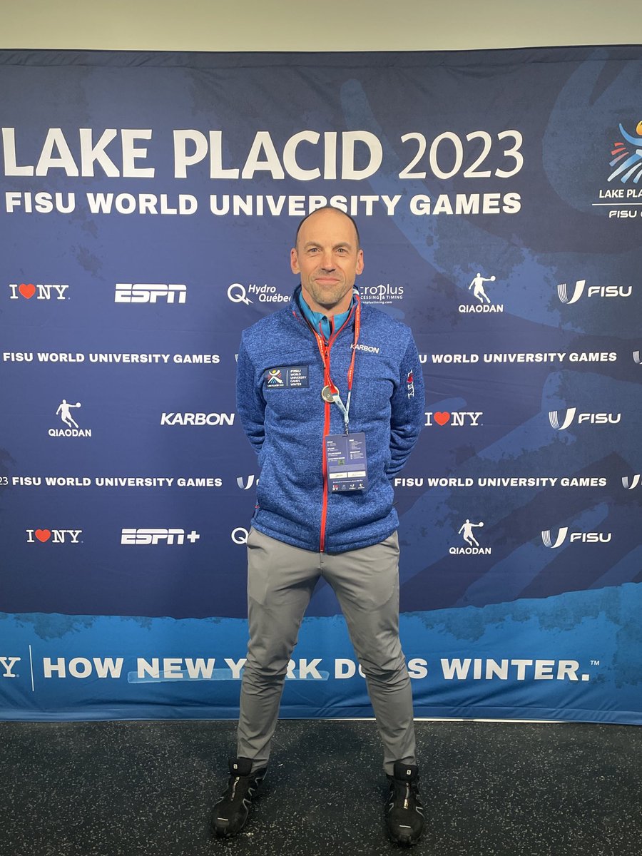CMCSportsMed's tweet photo. Finishing up coverage at World University Games #FISU #Lakeplacid 2023. Congratulations to all@the athletes, teams, and organizers. Much love to Lake Placid for sharing your beautiful home with us for the last 2.5 weeks. https://t.co/NIPCnhMgdC