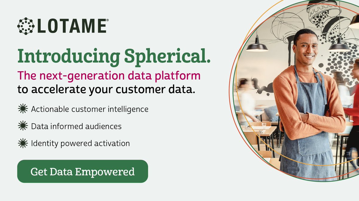 Lotame's tweet photo. Something BIG is finally here! Lotame is thrilled to announce the official launch of Spherical, the next-generation data platform. #DataEmpowered #Spherical 

Click below to learn more! 

https://t.co/ZlgcFrxEWa https://t.co/H5eDc8Lpfp