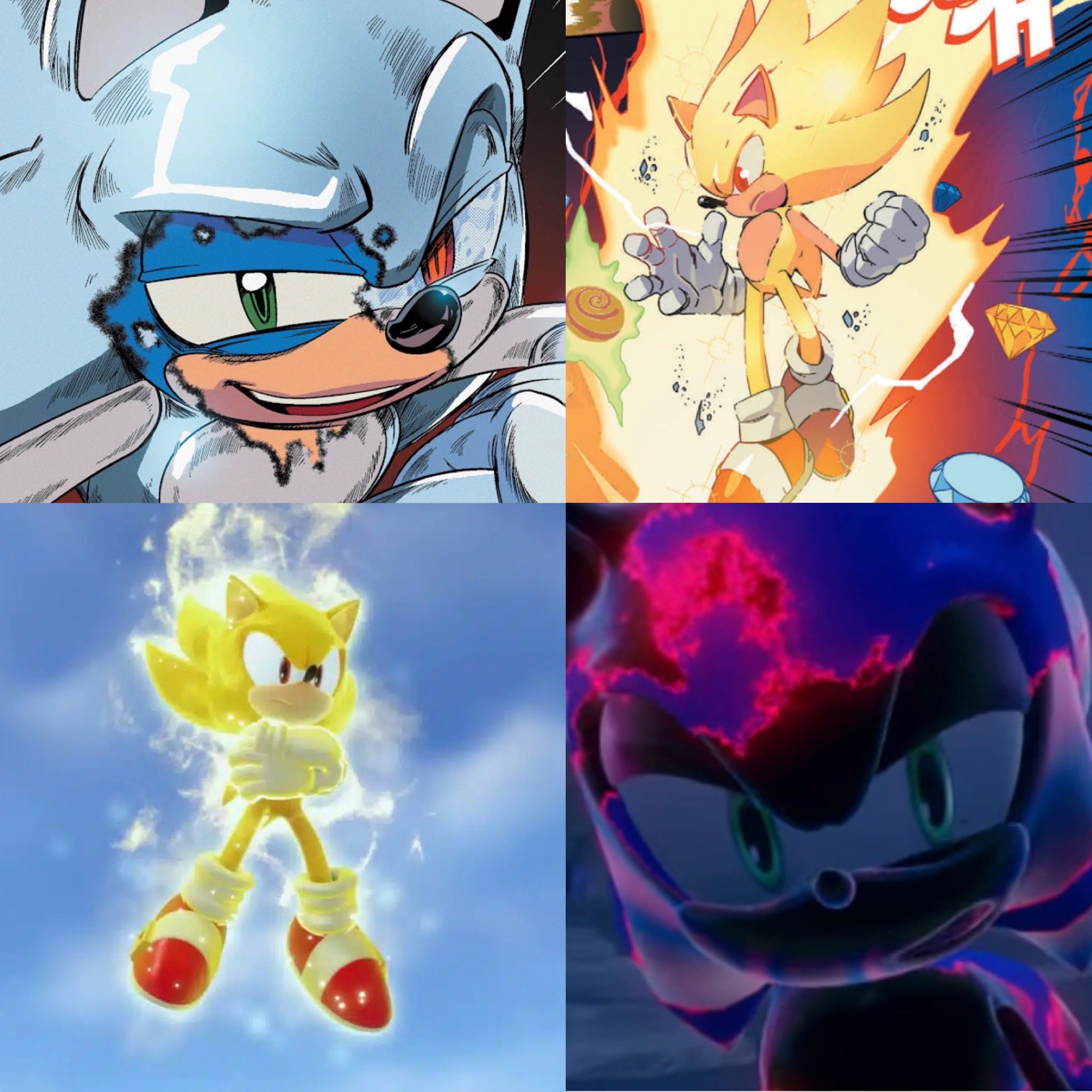 Sonic IDW issue 7 sonic vs Neo metal sonic yami speedy's dubbed