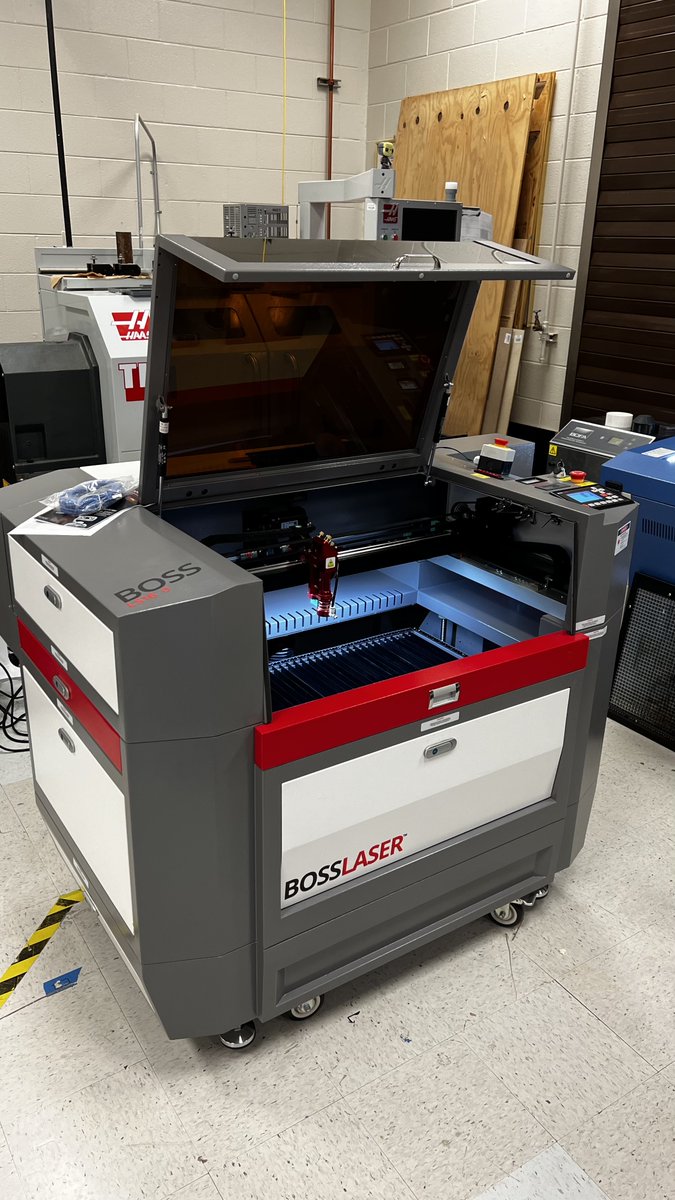 We’ve been radio silent for a while because big things are happening. First, fresh equipment is here. We are already scheduling work. More to come #manufacturing #stemeducation #builtnotbought