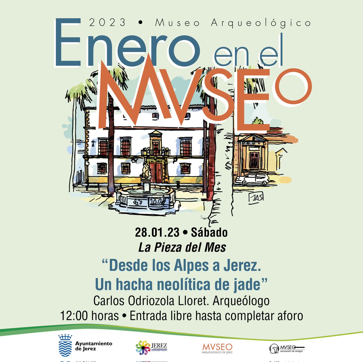 ESTE SÁBADO PIEZA DEL MES EN EL MUSEO ARQUEOLÓGICO DE JEREZ!!! PLANAZO!!! NO TE LO PIERDAS!!!